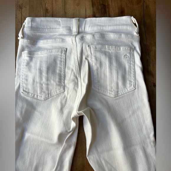 Rag & Bone white skinny jeans. Size 24 - Picture 3 of 3